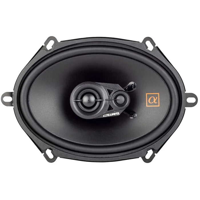 Alphasonik NS683Neuron Series 6 x 8 180 Watts 3-Way Full Range Car Audio Speaker (Pair) Alphasonik