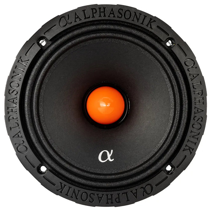 Alphasonik VCA654 Venum Series 6.5" Midrange Speakers 1400 Watts Max 4 Ohm Pair Alphasonik