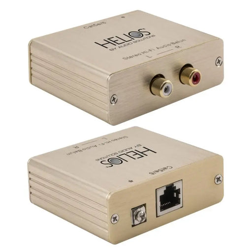 Analog Audio Extender Over Ethernet 3280ft Range 20 Hz to 20 Khz Bandwidth Helios