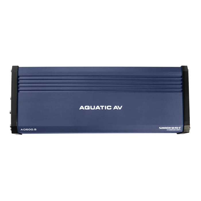 Aquatic AV AD600.5 5/4/3-Channel Class D Waterproof 4 Ohms 600 Watt Amplifier Aquatic AV