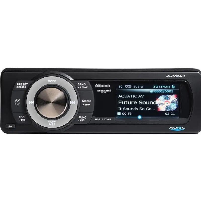 Aquatic AV AQ-MP-5UBT-HS Plug'n'Play Stereo for Select Harley Davidson Aquatic AV