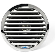 Aquatic AV AQ-SPK6.5-4L Chrome 6.5" Waterproof LED Marine Speaker pair Aquatic AV