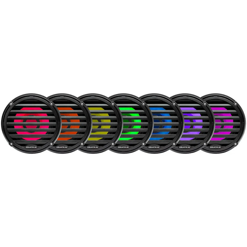 Aquatic AV EL412 Elite 10" Marine Subwoofer Waterproof 600W 4 Ohm Black (Each) Aquatic AV