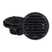 Aquatic AV EL422 6.5" Waterproof LED Cone Marine ELITE Speakers 240W Black (Pair) Aquatic AV