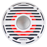 Aquatic AV PC310 10 Marine 400 Watts 4 Ohms Classic Grill Subwoofer White (Each) Aquatic AV