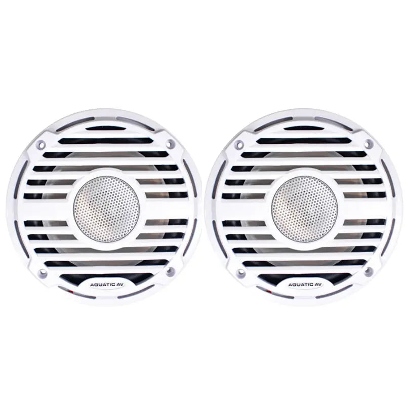 Aquatic AV PC410 Classic 6.5" Waterproof Speaker 120 Watts White (Pair) Aquatic AV
