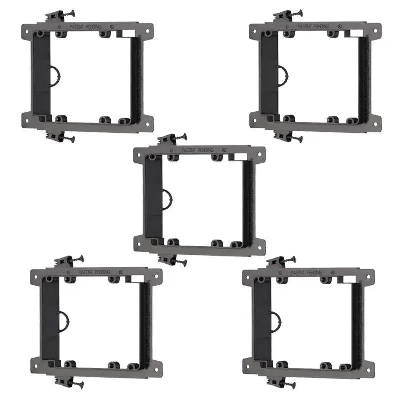 Arlington LVS2 Screw On Double Gang Low Voltage Mounting Bracket Arlington