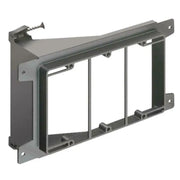 Arlington LVS3 Screw On Three Gang Low Voltage Mounting Bracket Arlington