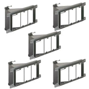 Arlington LVS3 Screw On Three Gang Low Voltage Mounting Bracket Arlington