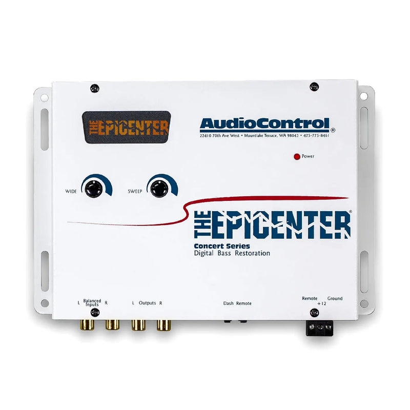 Audio Control Epicenter White Bass Enhancer Sound Processor AudioControl
