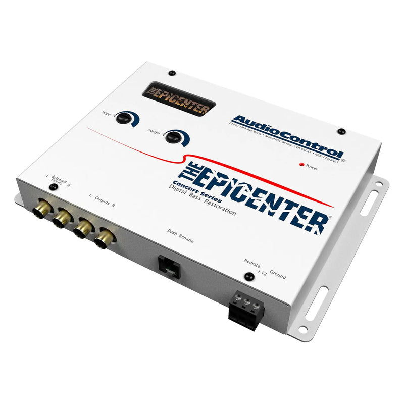 Audio Control Epicenter White Bass Enhancer Sound Processor AudioControl