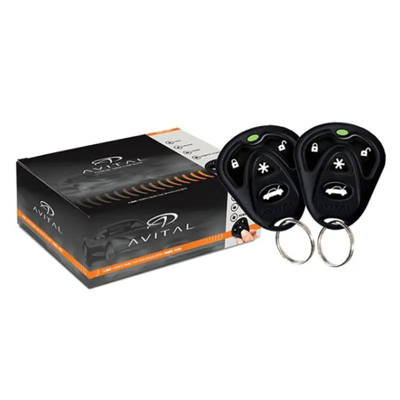 Avital 3100LX Car Security System Keyless Entry Failsafe Starter Kill Avital