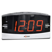 Axess CKRD3802 AM/FM Digital Radio 1.8" Red LED Display with Dual Alarm Settings Others