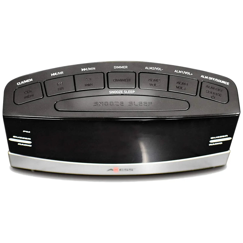 Axess CKRD3802 AM/FM Digital Radio 1.8" Red LED Display with Dual Alarm Settings Others
