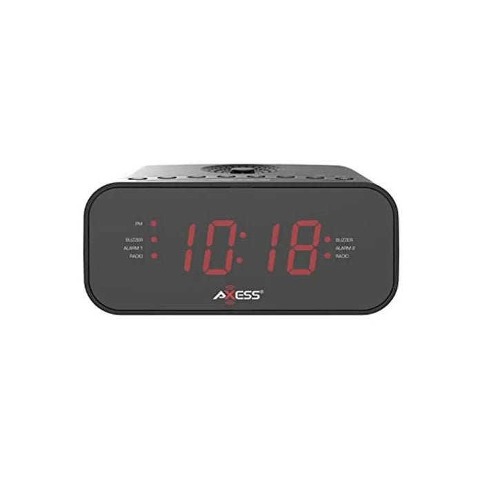 Axess CKRD3803 AM/FM Digital Radio 1.2 Red LED Display with Dual Alarm Settings Others
