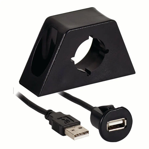 Axxess  AXUSBE-6 Male USB to Female USB Jack with Mount Axxess