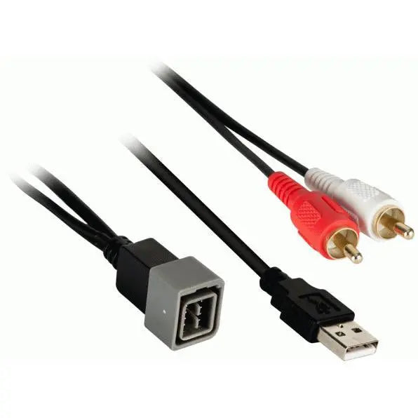 Axxess AX-NIUSB 8 Pin USB Adapter for Select Nissan Cube/Juke/NV/Versa Axxess