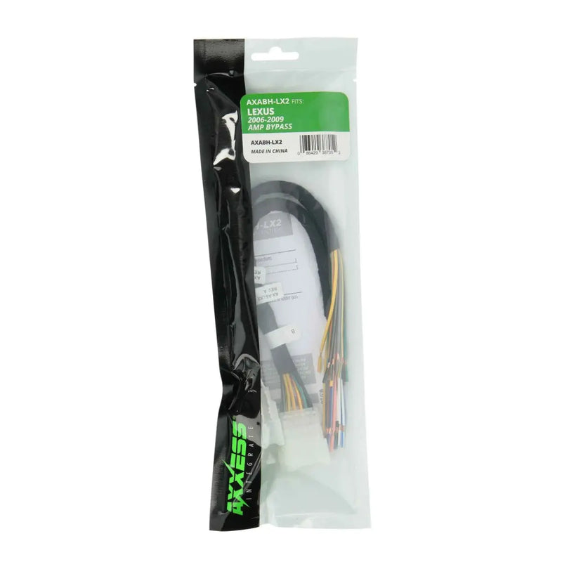 Axxess AXABH-LX2 Amp Bypass Harness For Select 2006-2009 Lexus IS 300 Vehicles 20GA Axxess