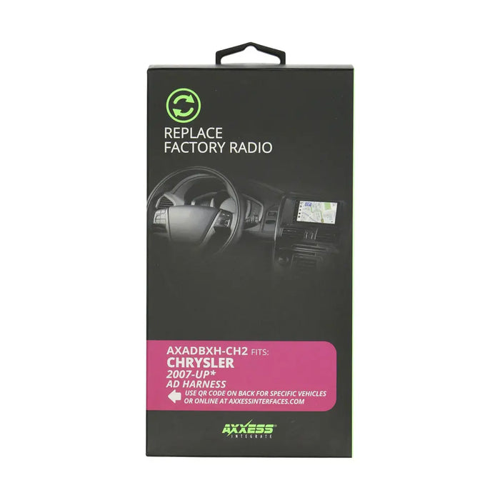 Axxess AXADBXH-CH2 Harness Auto-Detect Interface AXADBX-1/2 Chrysler 2007-2018 Axxess