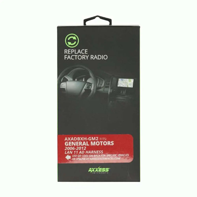 Axxess AXADBXH-GM2 Harness for Auto-Detect Interface AXADBX-1/2 GM LAN 11 06-12 Axxess
