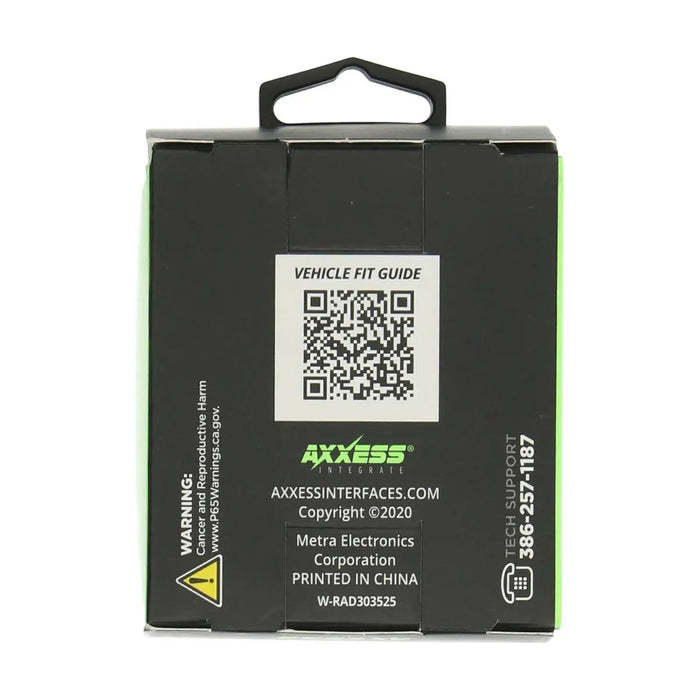 Axxess AXBT Bluetooth Vehicle Customization Interface for Select 2012-Up Vehicles Axxess