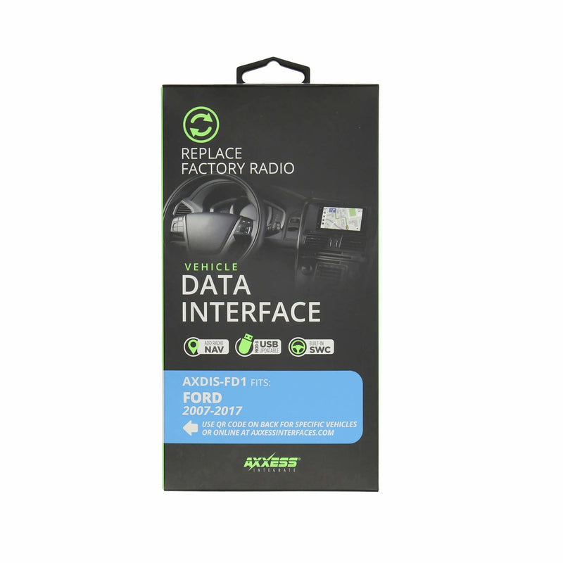 Axxess AXDIS-FD1 Data Interface with SWC for select Ford 2007-Up Vehicles Axxess