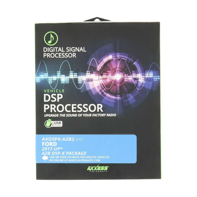 Axxess AXDSPX-A2B2 A2B Data Interface w/Amp Bypass Harness and DSP for 2017-2019 Ford Vehicles Axxess