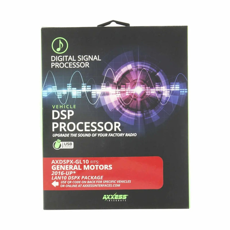 Axxess AXDSPX-GL10 DSP Package with AXDSP-X and T-Harness for GM 2016-Up Vehicles Axxess