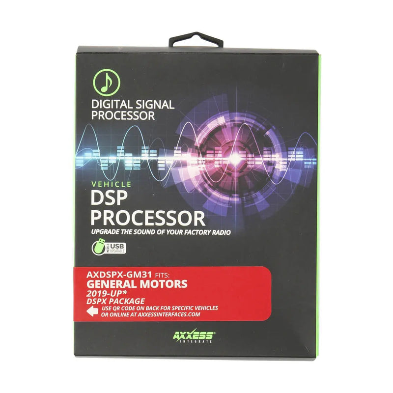 Axxess AXDSPX-GM31 DSP Package with AXDSP-X and T-Harness GM 2019-Up Axxess
