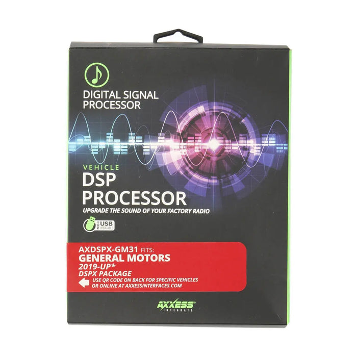 Axxess AXDSPX-GM31 DSP Package with AXDSP-X and T-Harness GM 2019-Up Axxess