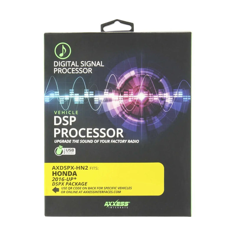 Axxess AXDSPX-HN2 Plug and Play AX-DSP-X and T Harness for Select 2016-Up Honda Vehicles Axxess