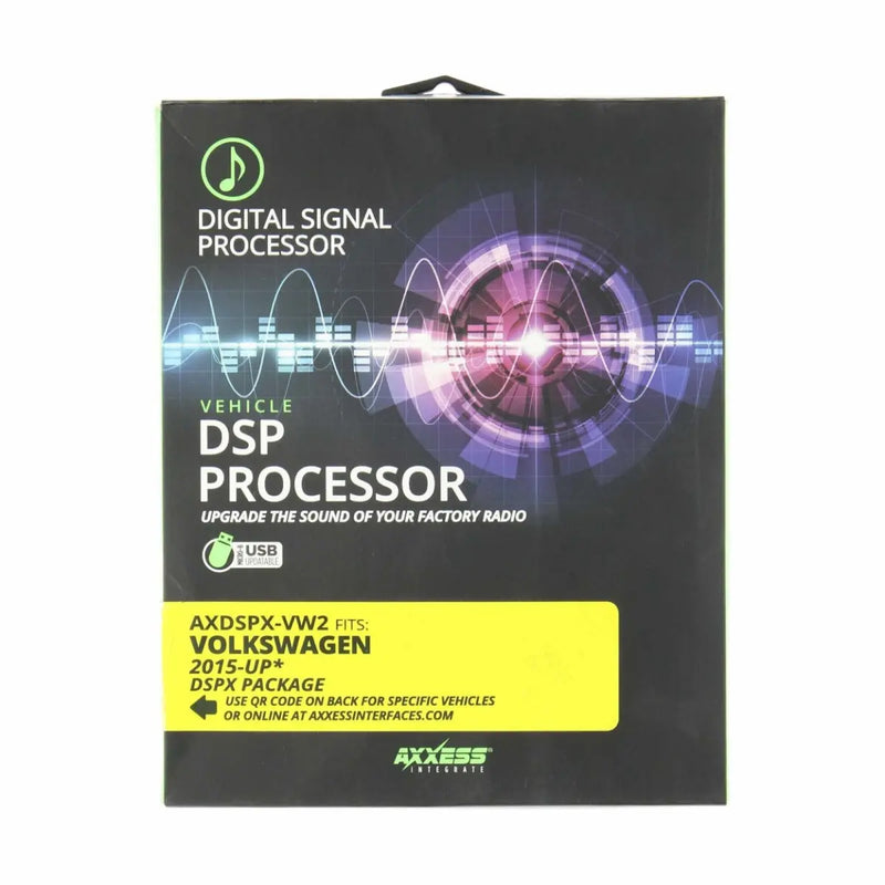 Axxess AXDSPX-VW2 DSP with AXDSP-X and T-Harness for Volkswagen 2016-2019 Vehicles Axxess