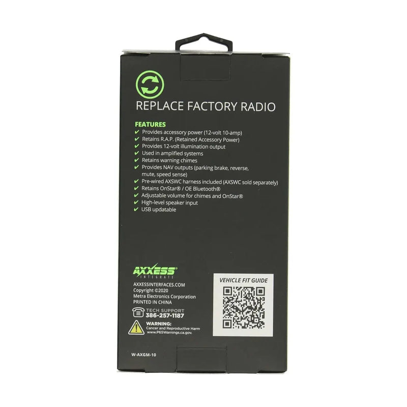 Axxess AXGM-10 Amplified OnStar Interface for Select  2003-2006 Cadillac Vehicles Axxess