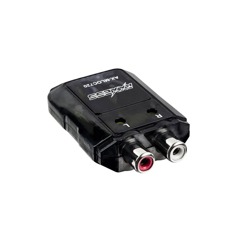 Axxess AXLOCM-80 2-Channel Adjustable Line Output Converter 40W Max Per Channel Axxess