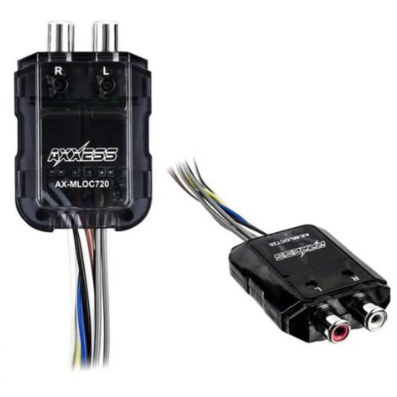 Axxess AXLOCM-80 2-Channel Adjustable Line Output Converter 40W Max Per Channel Axxess