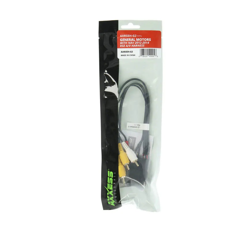 Axxess AXRSEH-G2 GM (with NAV) RSE A/V Harness For GMC/Chevrolet/Cadillac 2012-2014 Axxess