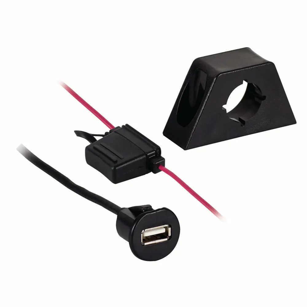 Usb Side Mount Axxess AXUSB-CP Universal Under Dash or Flush USB Mount