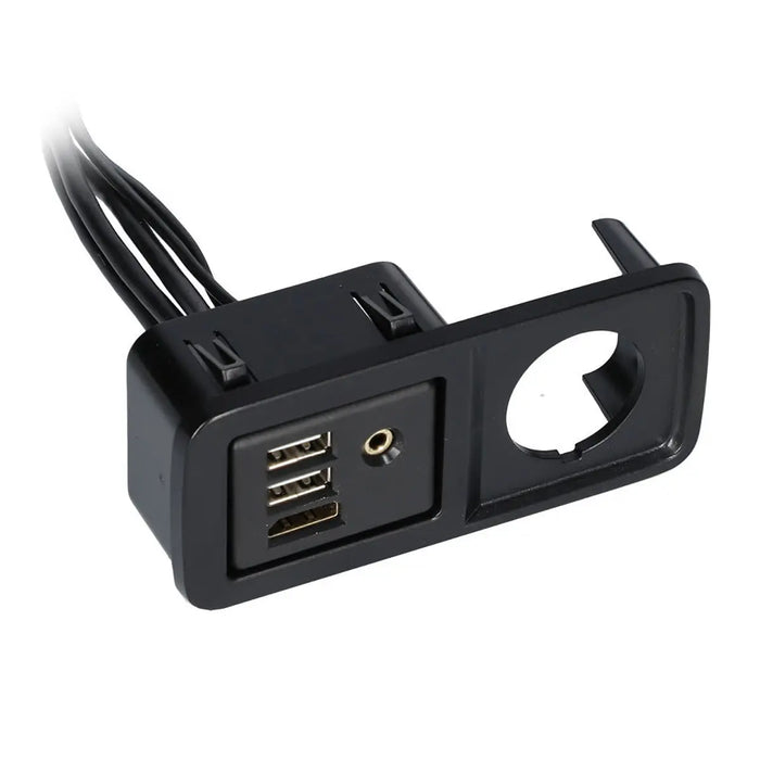 Axxess AXUSB-JP1 USB/AUX/HDMI 3 feet Dash Panel for Select 2015-Up Chrysler/Dodge/Jeep Vehicles Axxess