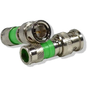 BNC Compression Type 75 Ohm Coaxial Coax RG59 CCTV Connector (5-100 Pack) Logico