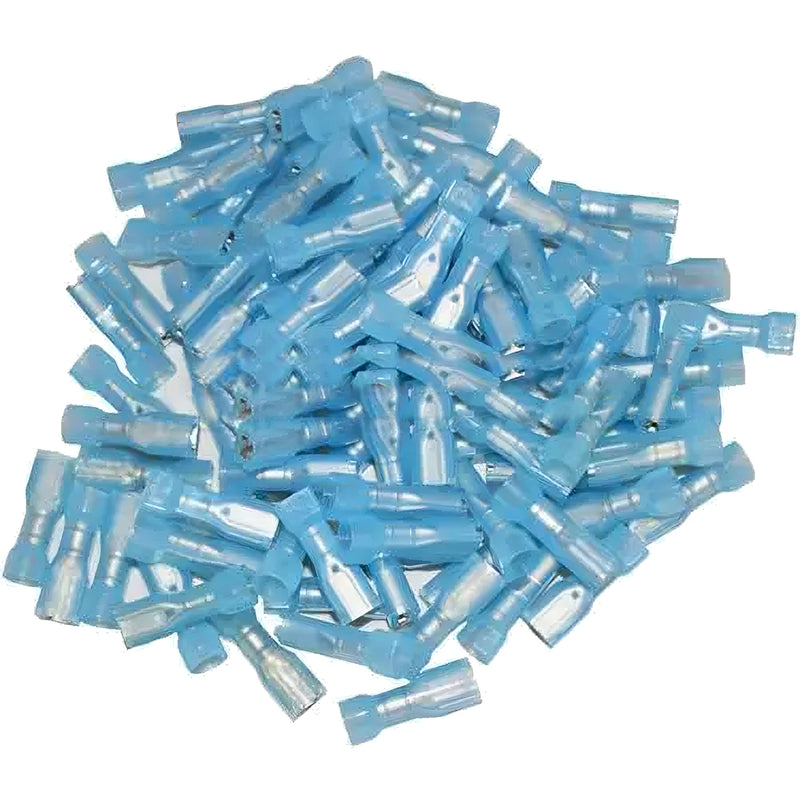 Install Bay BNFD110F Blue 16/14 Gauge Female Quick Disconnect (100/pk)