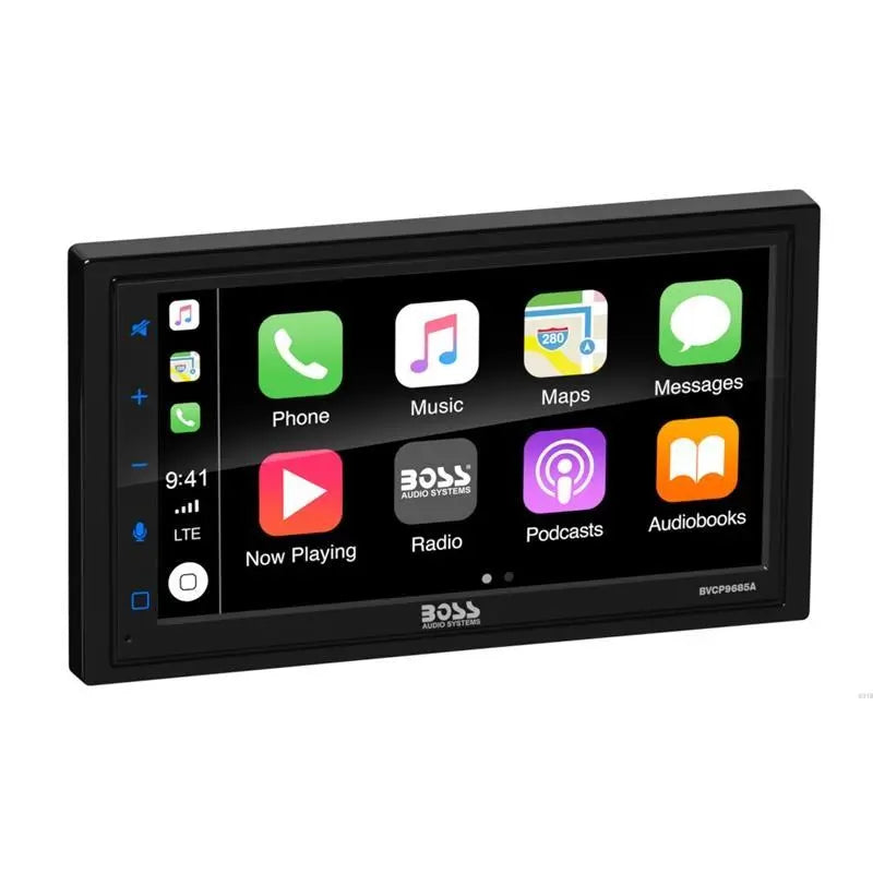 BOSS Double-DIN Multi Media Bluetooth® CarPlay Android Auto Car Stereo Receiver w/ 6.75" Touchscreen Boss Audio
