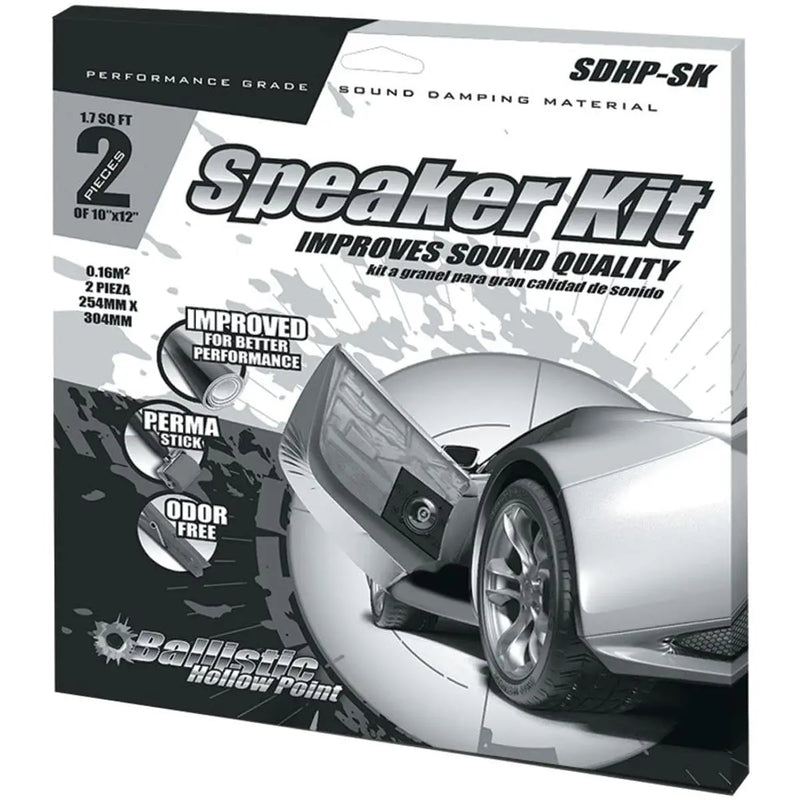 Ballistic SDHP-SK Hollow Point Series Door Speaker Kit (254MM x 304MM) Ballistic