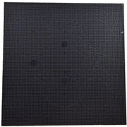 Black Custom 12" x 12" x 1/8" ABS Plastic Sheet for Speakers Stereos The Wires Zone