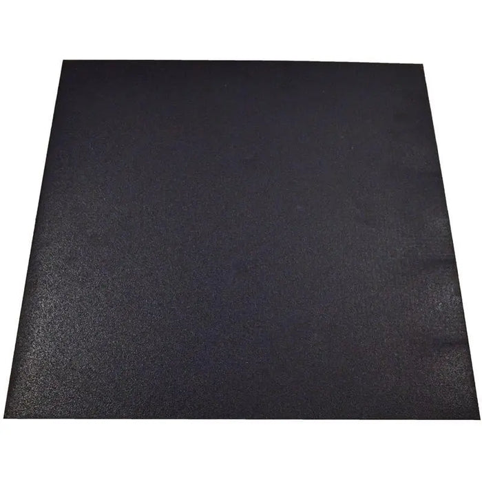 Black Custom 12" x 12" x 1/8" ABS Plastic Sheet for Speakers Stereos The Wires Zone