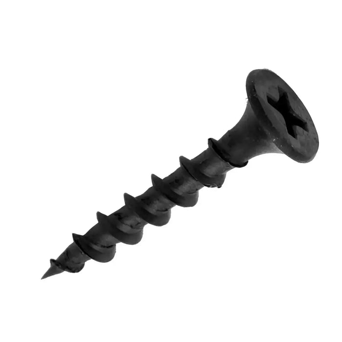 Black Philips Bugle-Head Coarse Thread Drywall Screw 1" (100/pk) The Wires Zone