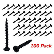 Black Philips Bugle-Head Coarse Thread Drywall Screw 1-1/2" (100/pk) The Wires Zone