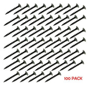 Black Philips Bugle-Head Coarse Thread Drywall Screw 1-1/2" (100/pk) The Wires Zone