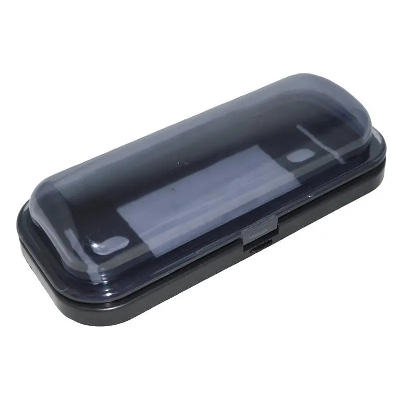 Black Universal Water-Resistant Single DIN Marine Radio Housing Cover The Wires Zone