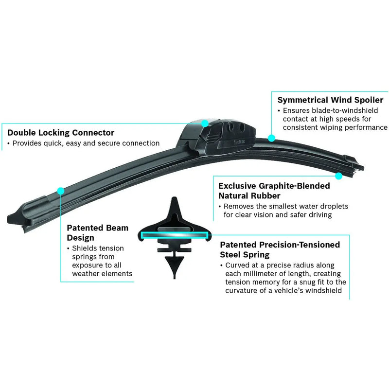 Bosch Evolution 4822 22" All-Weather Visibility Bracketless Wiper Blade (1pc) Bosch