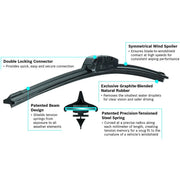Bosch Evolution 4822 22" All-Weather Visibility Bracketless Wiper Blades (2 Pcs) Bosch